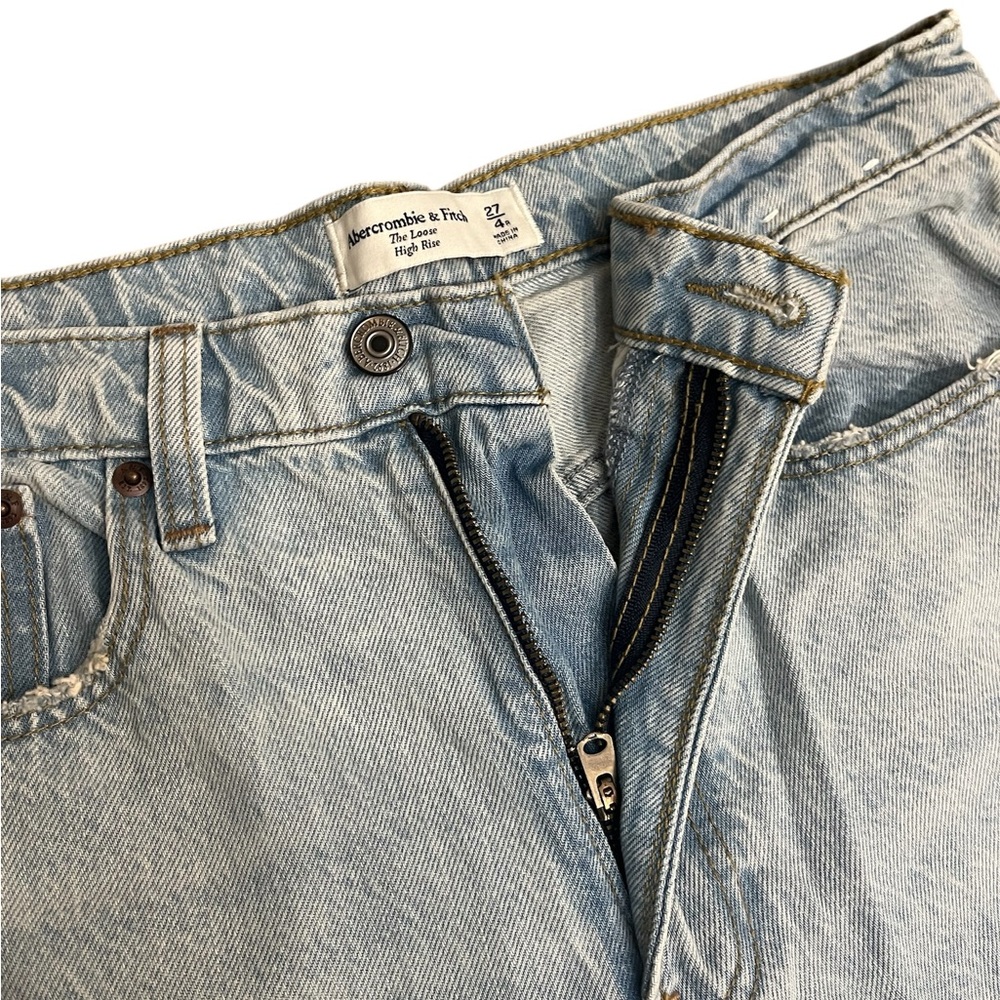 Abercrombie & Fitch Sky Blue Denim Pants